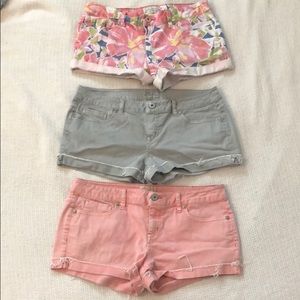 Bundle of 3 Aeropostale Shorts
